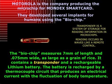 verichip mondex smart card|Mondex Biochips .